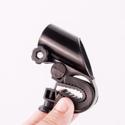 TaffLED Gun Bike Bracket Mount Holder for Flashlight - AB-2955 - Black — gambar 3