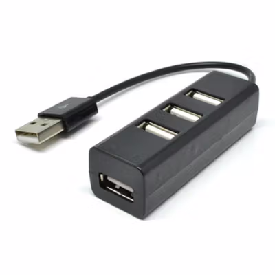 EASYIDEA Portable USB Hub 4 Port - HB3004 - Black — gambar 3