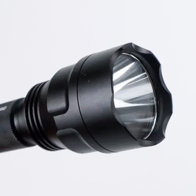 TaffLED Senter LED Flashlight Waterproof Cree Q5 3800 Lumens - C8 - Black — gambar 3
