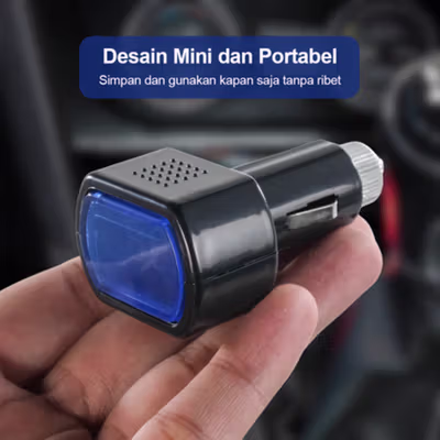 VODOOL Monitor Voltase Baterai Mobil 12V - QY836 - Black — gambar 3