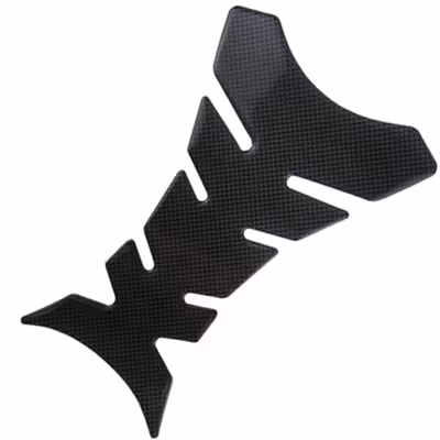 Progrip Tankpad Stiker Tangki Motor Carbon Fiber - BKK-14UD - Black — gambar 3