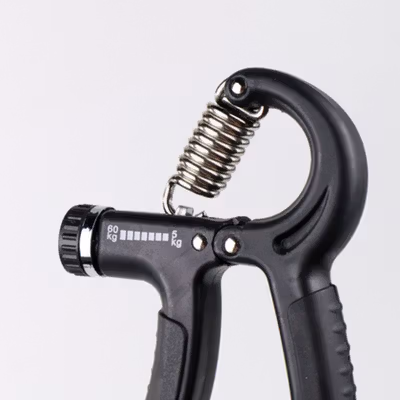 TaffSPORT Adjustable Hand Grip Olahraga Tangan 5-60kg - TPR - Black — gambar 3