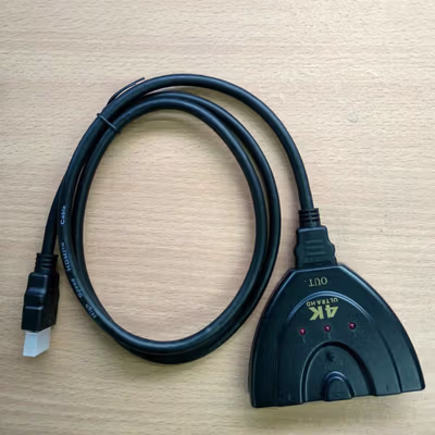 Amkle Kabel HDMI Switch 3 Port 4Kx2K 3D - XZT001107 - Black — gambar 3