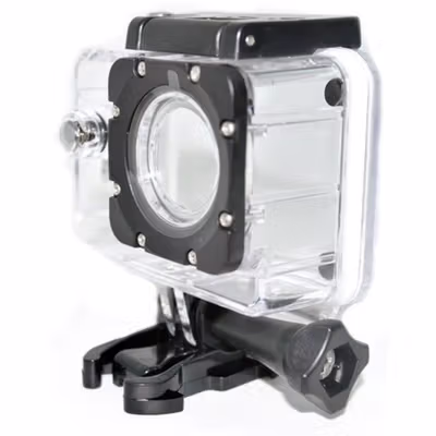 Underwater Case IPX68 40m SJCAM SJ4000 EKEN H9 Button Top - 3C - Transparent — gambar 3