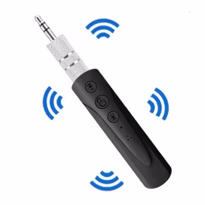 Vecosry AUX 3.5mm Bluetooth Audio Receiver - BT8 - Black — gambar 3