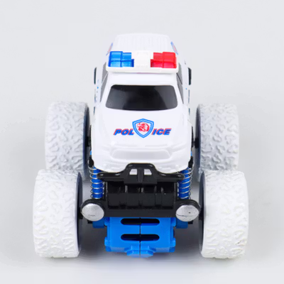 JIMITU Mainan Anak Pullback Stunt Car Children Toy - HW2705 - Blue — gambar 3