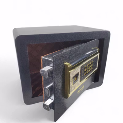 TaffGUARD Kotak Brankas Hotel Safety Anti-Theft Box Password - EB80 - Black — gambar 3