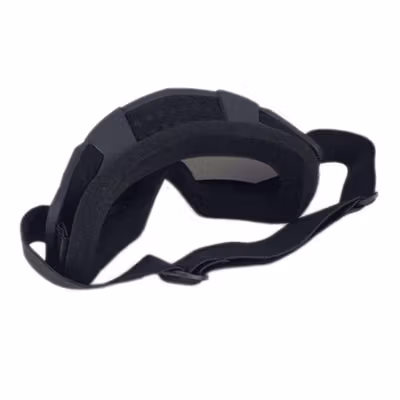 Kacamata Helm Motor Goggles Motocross ATV Windproof - H013 - Black — gambar 3