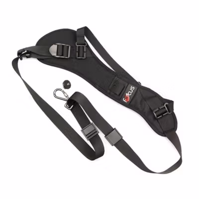 Focus Sling Belt Shoulder Strap Kamera - F1 - Black — gambar 3