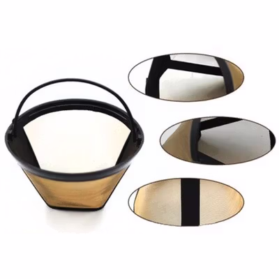 Saringan Kopi Filter Cone Shaped Coffee Dripper 1 PCS - K741 - Black — gambar 3