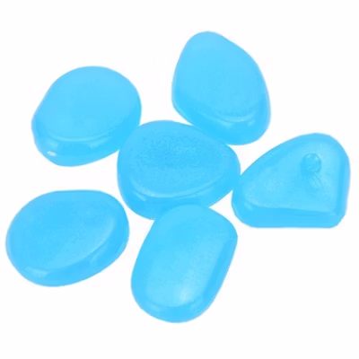 Imos Batu Hias Dekorasi Glow in The Dark Garden Stone 100 PCS - HC0043 - Multi-Color — gambar 3