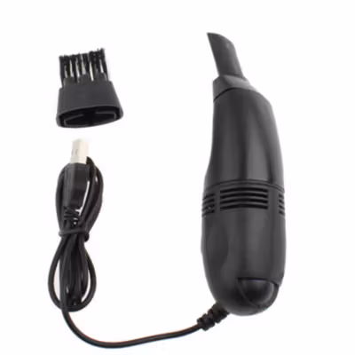 HARKO Mini Vacuum Cleaner USB Pembersih Debu Keyboard - FD-368 - Black — gambar 3