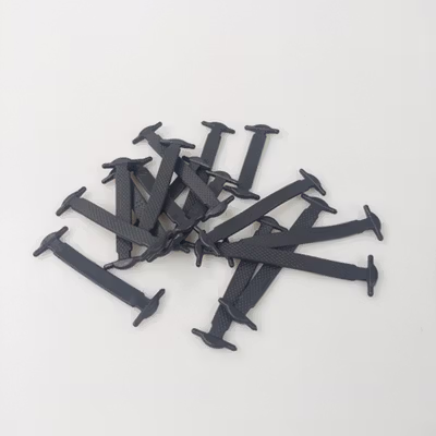 SOBU Tali Sepatu Lazy Lace No Tie Shoelaces 16 PCS - N026 - Black — gambar 3