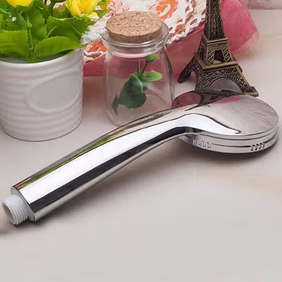KALAX Kepala Shower Mandi Minimalist Pressurized Nozzle - K001 - Silver — gambar 3