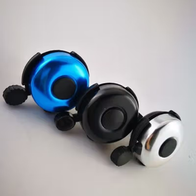 TaffSPORT Bel Sepeda Bike Horn Metal Universal Fit Extra Loud 85dB - GL-05 - Black — gambar 3