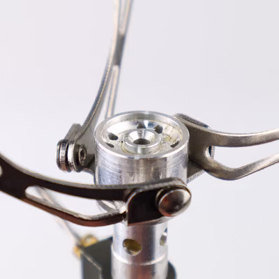 HEWOLF Kompor Gas Portable Mini Lipat Outdoor Ultralight Camping Stove - G45 - Silver — gambar 3