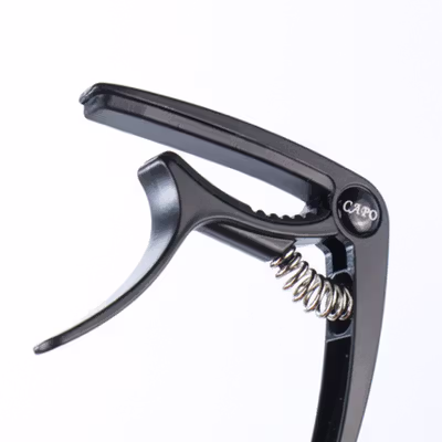 SLOZZ Capo Gitar Chord Acoustic Standart Zinc Alloy - M556 - Black — gambar 3
