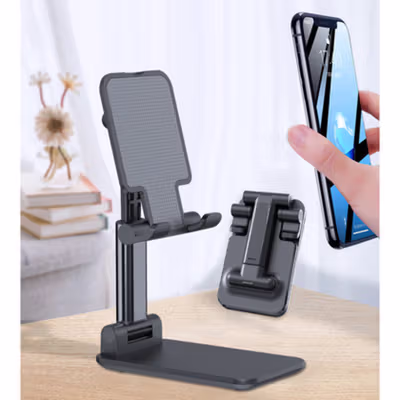 KKMOON Dudukan Smartphone Tablet Stand Holder Multi Angle - LP109 - Black — gambar 3