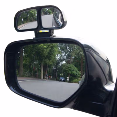 HELE Spion Mobil Kiri Blind Spot Parking Mirror 1 PCS - V-027 - Black — gambar 3