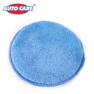 Kongyide Auto Care Kain Microfiber Mobil Model Bundar - EM0181 - Blue — gambar 3