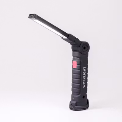 TaffLED Senter LED COB Flashlight Rechargeable 2000 Lumens - 175A - Black — gambar 3