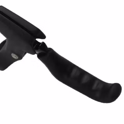TaffSPORT Silikon Pelindung Handle Rem Tangan Sepeda 2 PCS - M187 - Black — gambar 3
