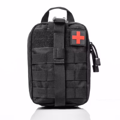 HAISUNNY Tas Medis Obat P3K First Aid Kit Medical Bag - D1050 - Black — gambar 3