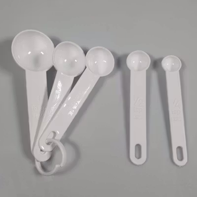 Aihogard Sendok Takar Cup Measuring Spoon 5 PCS - S301 - White — gambar 3