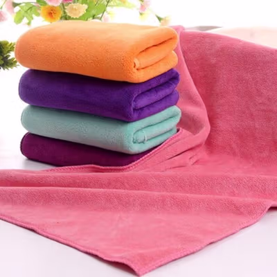 GIANTEX Handuk Microfiber Quickdry 60x160cm - U0755 - Blue — gambar 3