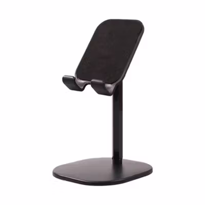 AIEACH Dudukan Smartphone Desktop Stand Holder 17cm - K2 - Black — gambar 3