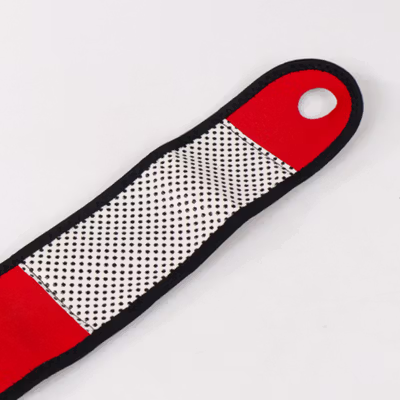 TONQUU Pelindung Tangan Olahraga Fitness Wristband Strap Support - A-7639 - Black/Red — gambar 3