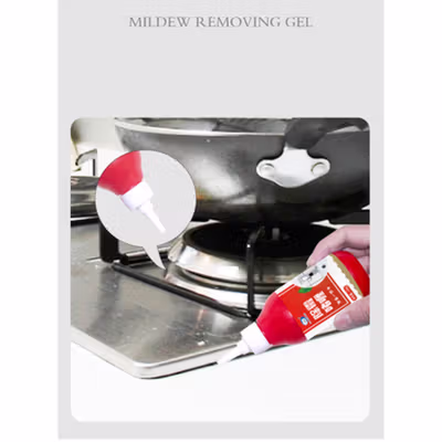 LKB Cairan Pembersih Jamur Dapur Kamar Mandi Gel Cream Mold Clean 150g - K12 - No Color — gambar 3