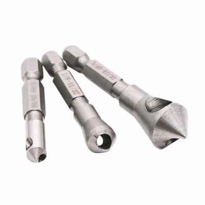 JIGONG Mata Bor Drill Bit Countersink HSS 3 PCS - JGI-KL3 - Silver — gambar 3