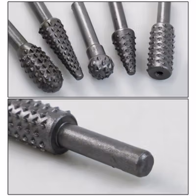 Taffware Mata Bor Kayu Wood Bits Steel 1/4 Inch 5 PCS - 25450 - Black — gambar 3