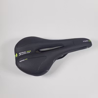 TaffSPORT Jok Sadel Sepeda Bike Saddle Soft Pad Race Style Universal - FX30 - Black — gambar 3