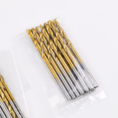 Taffware Mata Bor Power Drill Bits Titanium Coated 50 PCS - DW1361 - Golden — gambar 3
