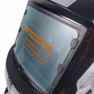 TaffGUARD Helm Las Otomatis Auto Darkening Welding Helmet Terminator - HW12 - Black — gambar 3