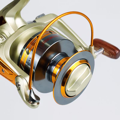 YUMOSHI REELSKING Reel Pancing Spinning Fishing Reel 4.1:1 9000 - EF9000 - Silver — gambar 3