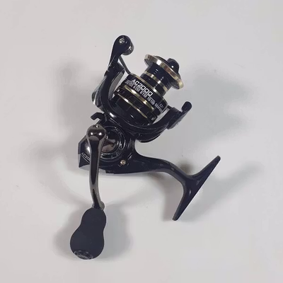 DEUKIO Reel Pancing Spinning Fishing Reel 5.2:1 2000 - AC2000 - Black — gambar 3