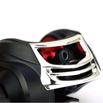 YUMOSHI Reel Pancing Baitcasting 18+1 Ball Bearing 7.2:1 Left Hand - AK201 - Black — gambar 3