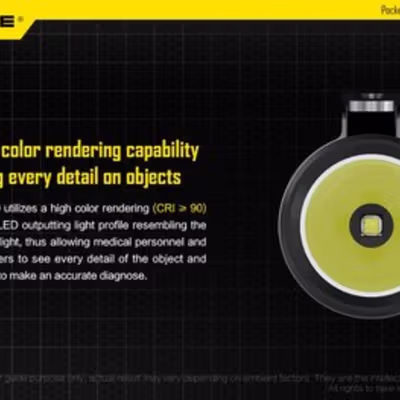 NITECORE Senter LED Nichia 219B 180 Lumens - MT06MD - Black — gambar 3