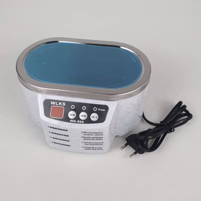 WLKS Mesin Pembersih Perhiasan Ultrasonic Smart Cleaner 500ml - WK-968 - White — gambar 3