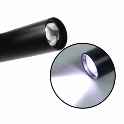 TaffLED Senter LED XPE Rechargable Waterproof IPX4 450 Lumens - 3187 - Black — gambar 3