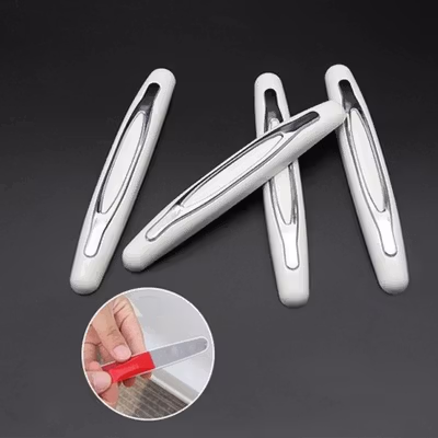 Automobiles Pelindung Pintu Mobil Car Door Bumper Guard 4 PCS - BH-238 - Black — gambar 3