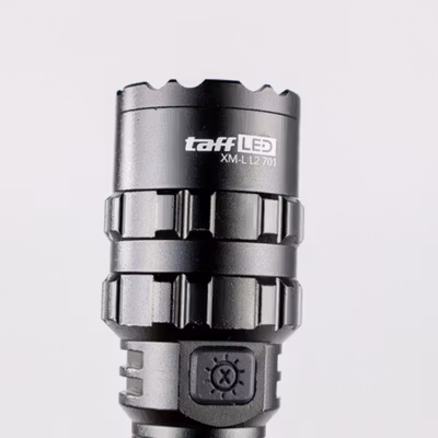TaffLED Senter LED Cree XM-L L2 Rechargeable IPX6 6500 Lumens - 701 - Black — gambar 3