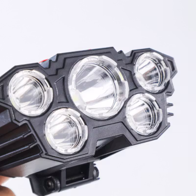 AMARYLLIS Senter Kepala Headlamp LED IPX5 - L-T21 - Black — gambar 3