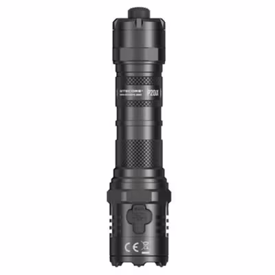 NITECORE Senter LED Cree XP-L2 V6 Tactical Waterproof IP68 4000 Lumens - P20iX - Black — gambar 3
