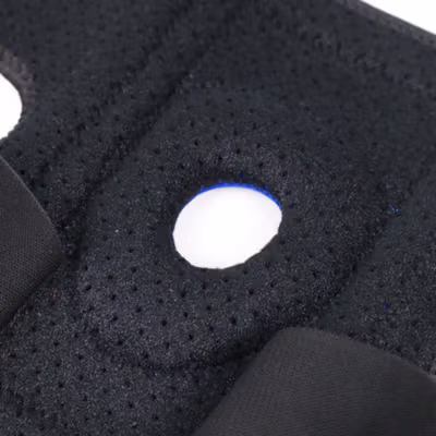 TaffSPORT Deker Pelindung Lutut Kneepad Gym Fitness 1 PCS - Black — gambar 3