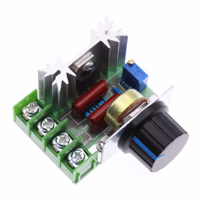 AIYIMA Thyristor Pengatur Voltase High Power Regulator AC 220V 2000W - LB1042 - Multi-Color — gambar 3