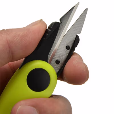 Gunting Kail Benang Pancing Foldable - Green — gambar 3